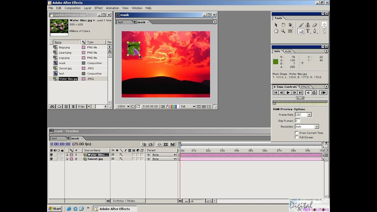 Adobe After Effects Tutorial Part 02 - YouTube