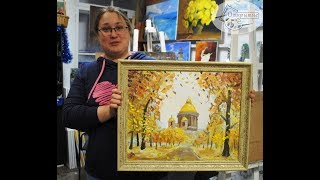 Картина маслом "Петербург золотая осень". Уроки живописи маслом спб Картина маслом "Петербург золотая осень". Уроки живописи маслом спб