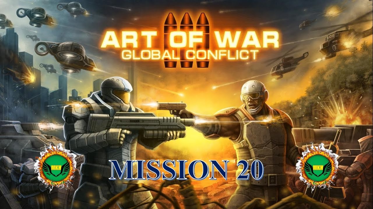 Art Of War 3: Global Conflict - Mission 20: Town In Desert - Playthrough