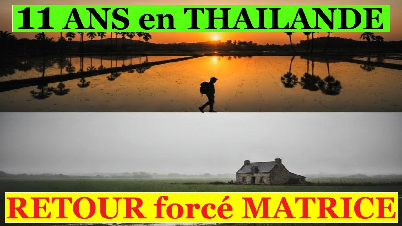 11 ans d'expatriation en Thaïlande. Retour en France. L'échec d'une vie.