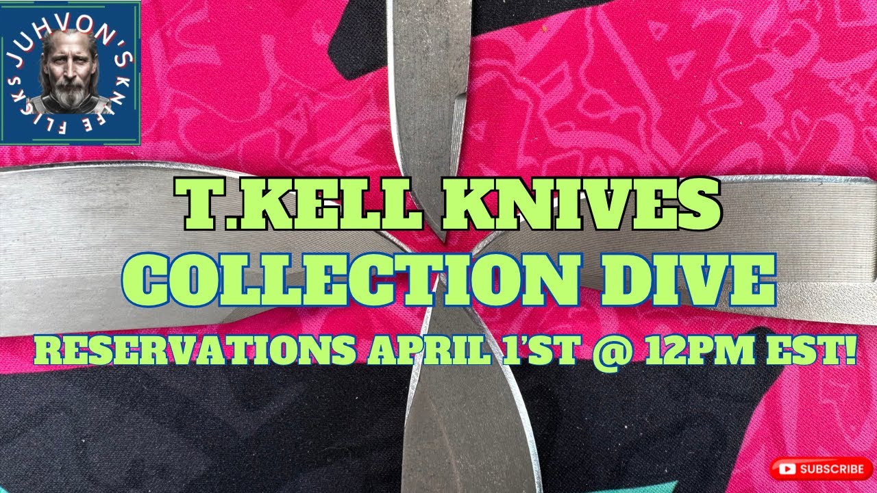 T.Kell Knives. Fantastic USA Made tactical fixed blades. Reservations