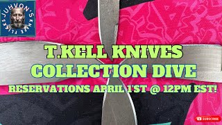 T.Kell Knives. Fantastic USA Made tactical fixed blades. Reservations Live on April 1 @ 12PM EST!