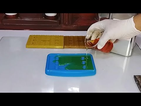 بديل البوليستر والايبوكسي بلاستيك سايل للصب اليدوي