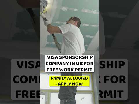 Visa sponsorship jobs in UK | UK jobs for foreigners open now