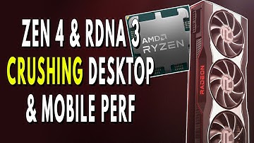 Zen 4 & RDNA 3 - CRUSHING Desktop & Mobile Performance | Architecture, Specs & TDP