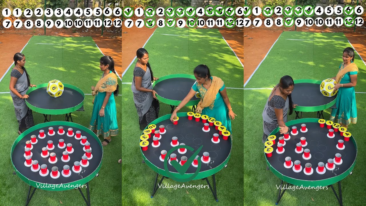 Roll the dice and open the numbers challenge|| Village Avengers