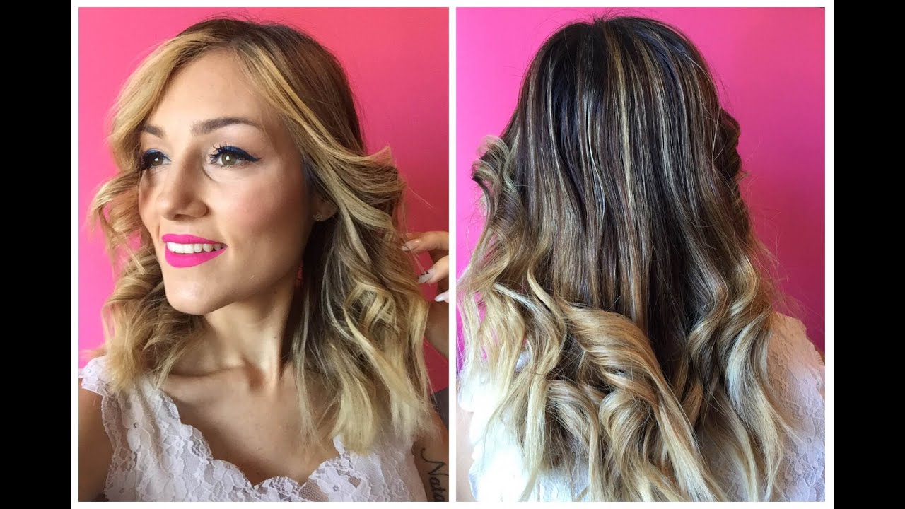 ONDE morbide PIASTRA in 5 minuti! - EASY CURLY HAIR TUTORIAL -