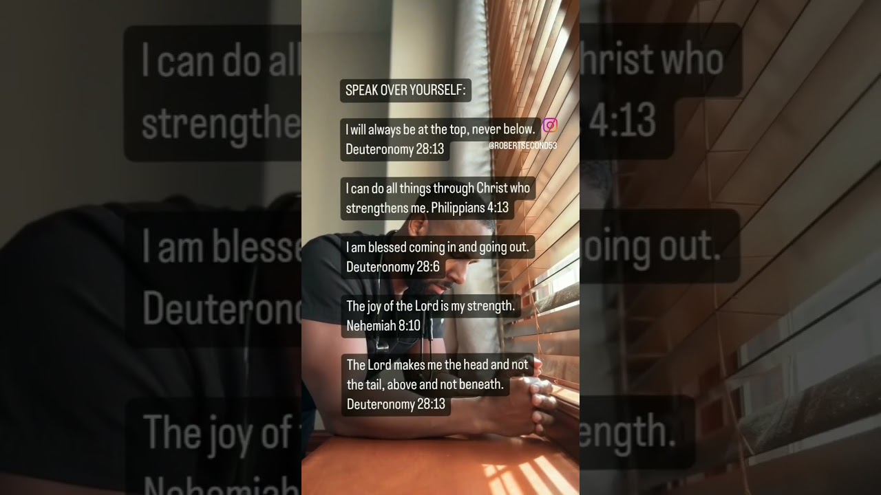 Keep speaking the word 9f God. 