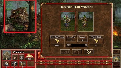 Troll Witch - The Tides of War expansion (VCMI)