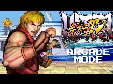 Ken Master Ultra Street Fighter 4 Arcade mode