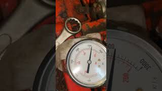 David Brown 996 hydraulic pump pressure test.