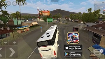 SR3 XHD Ultimate Hino RK8 R260 Mod BUSSID Android Gameplay Walkthrough | Bus Simulator Indonesia