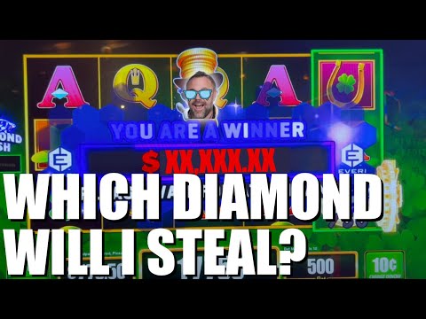 Diamond Rush For The MAX Bet Hand Pay! #TheVault
