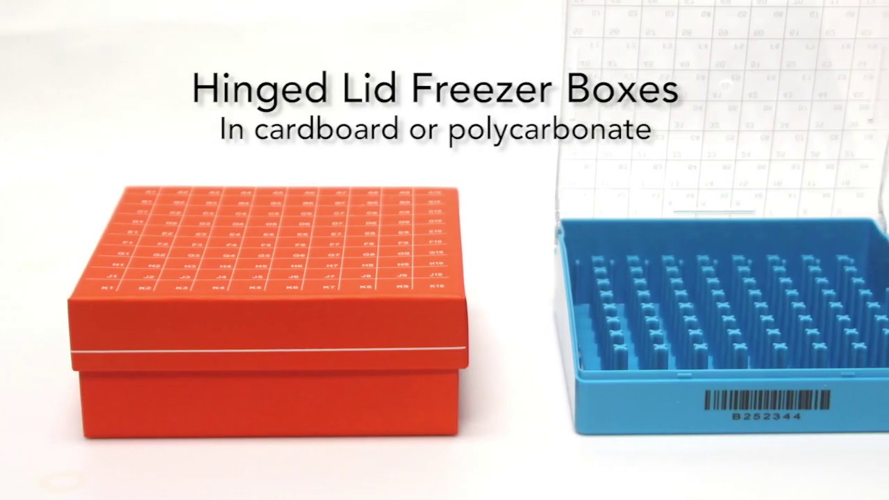 FlipTop™ Hinged Cardboard Freezer Boxes – MTC Bio