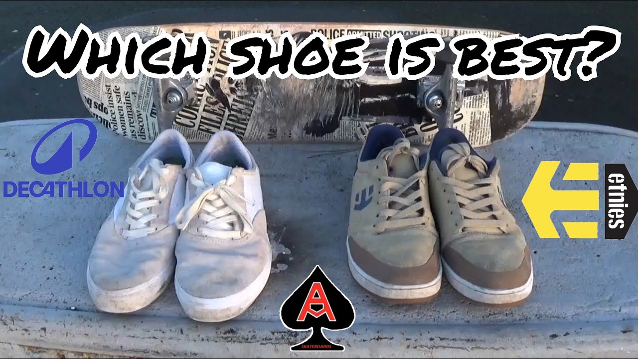 Cheap vs Expensive skate shoe review | Decathlon Vulca 500 vs Etnies Marana