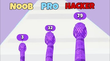 NOOB vs PRO vs HACKER - Snake Run Race