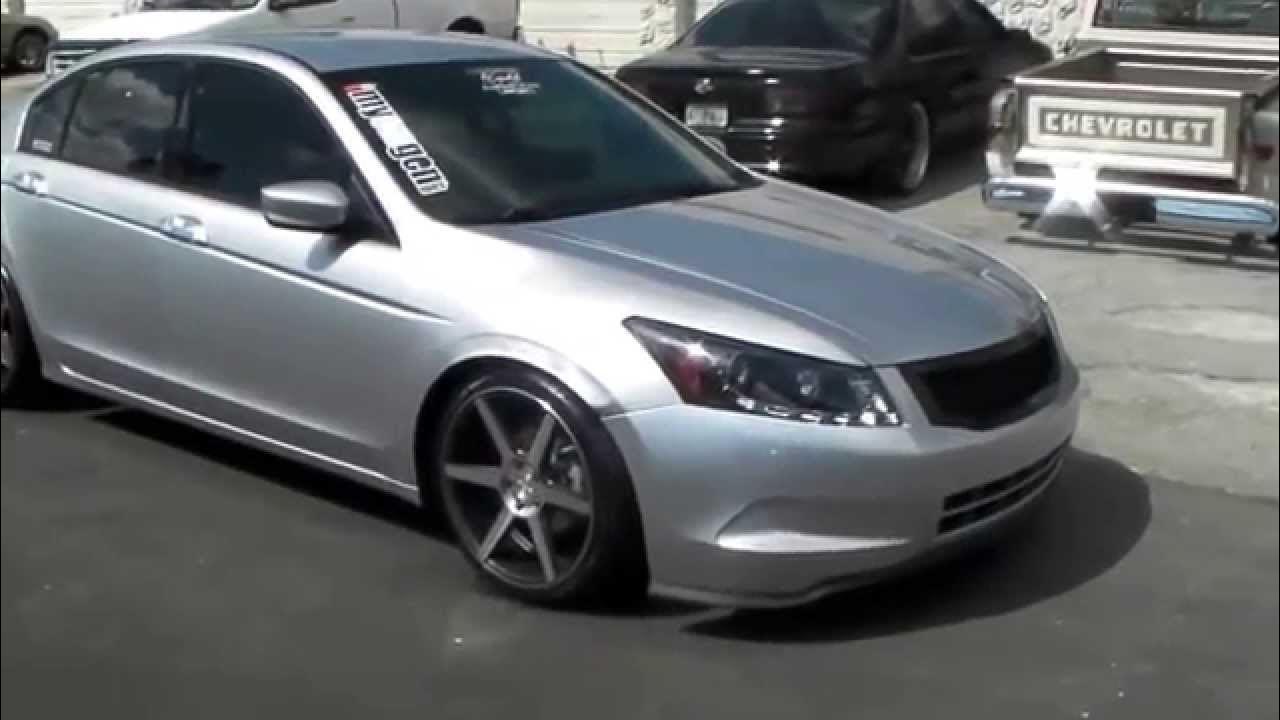 Honda Accord White Wheels