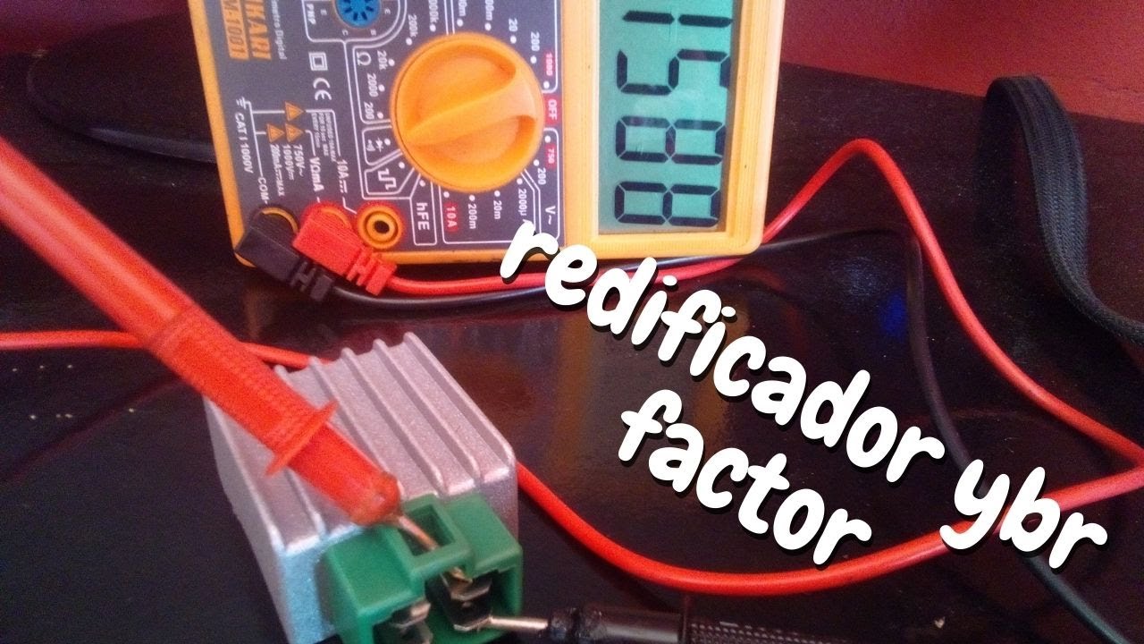 COMO TESTAR REDIFICADOR YBR FACTOR 125