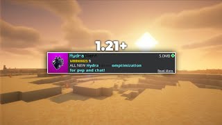 Hydra Client For Mcpe 1.21 Best Pvp Chat Optimized Client Fps Boost