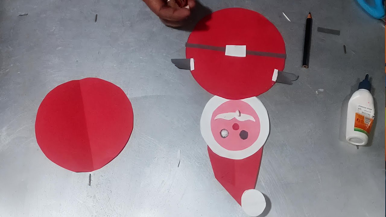 Paper Cup Santa Claus | How toMake Santa Claus | ChristmasCraft | NK Creation Noorjahan Xmas craft