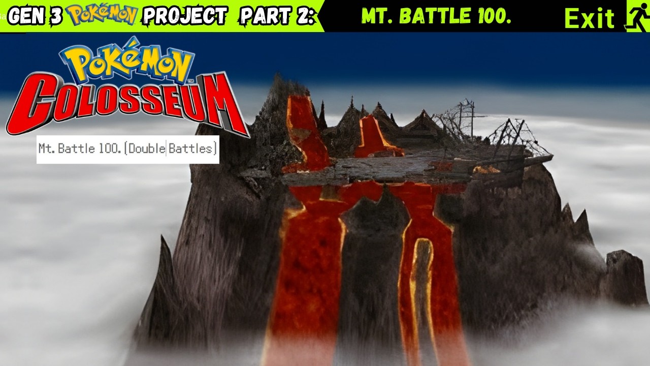 (Shorts Version) GEN 3 POKEMON PROJECT PART 2: Mt Battle 100. DOUBLE ...