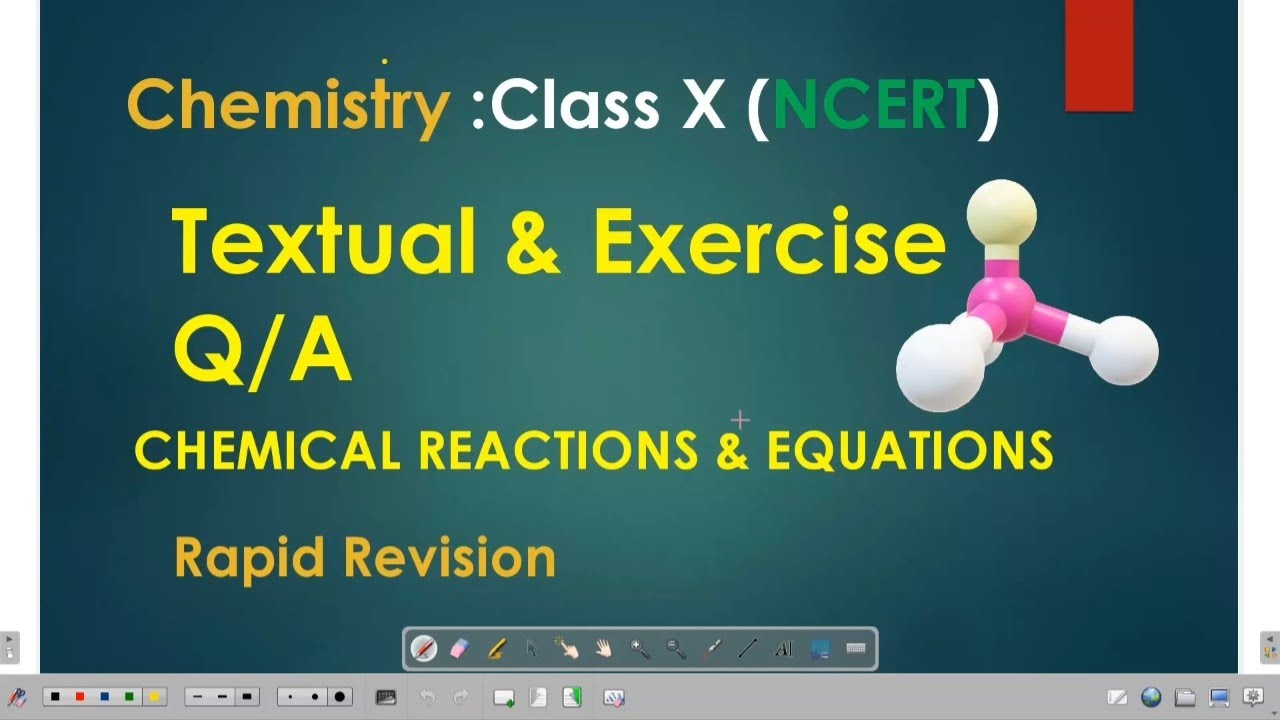 Chemical Reactions & Equations: Top Textual & Exercise Questions for ...