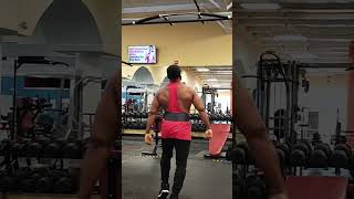 Superset pull-ups followed by lat pull-down. #shorts