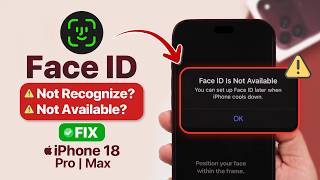 How To Fix Face ID Not Working On iPhone 18 Pro Max | Pro [Step By Step]
