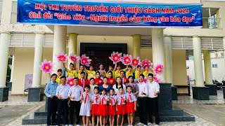 Yến Thỏ tham gia Hội thi tuyên truyền, giới thiệu sách năm 2024 cùng thầy cô trường Trần Quốc Tuấn