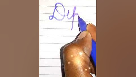 cursive writing word Dip||#cursivewriting #ytshorts