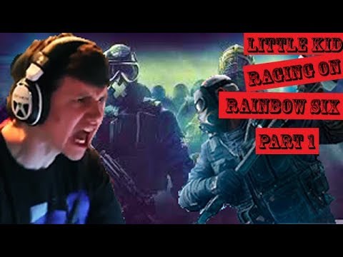 Salty Kid rages on Rainbow Six Siege part 1 - YouTube