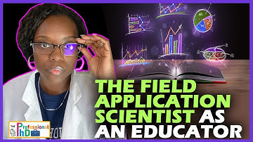 The Field Application Scientist as a High Level 👩‍🏫 Educator 👨‍🏫 -A Career Choice for STEM PhD
