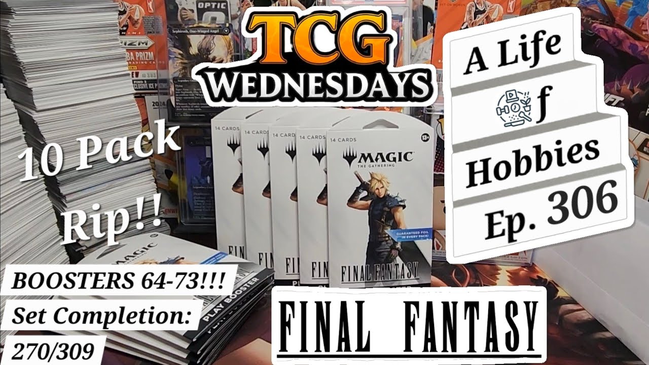 Final Fantasy MtG 10 Pack Rip on TCG Wednesday e306