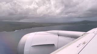 Rapa Nui (Easter Island) Mataveri Airport (SCIP) Landing From Santiago, Chile (SCEL) - Boeing 787-9