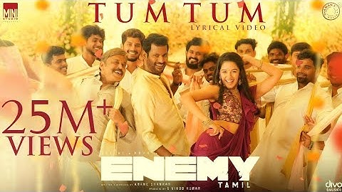 Tum Tum - Video Song | Enemy (Tamil) | Vishal, Arya | Anand Shankar | Vinod Kumar | Thaman S