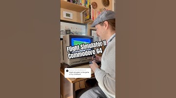 Flight Simulator II for the Commodore 64 1984 SubLogic #retrocomputing #retrogaming #80s