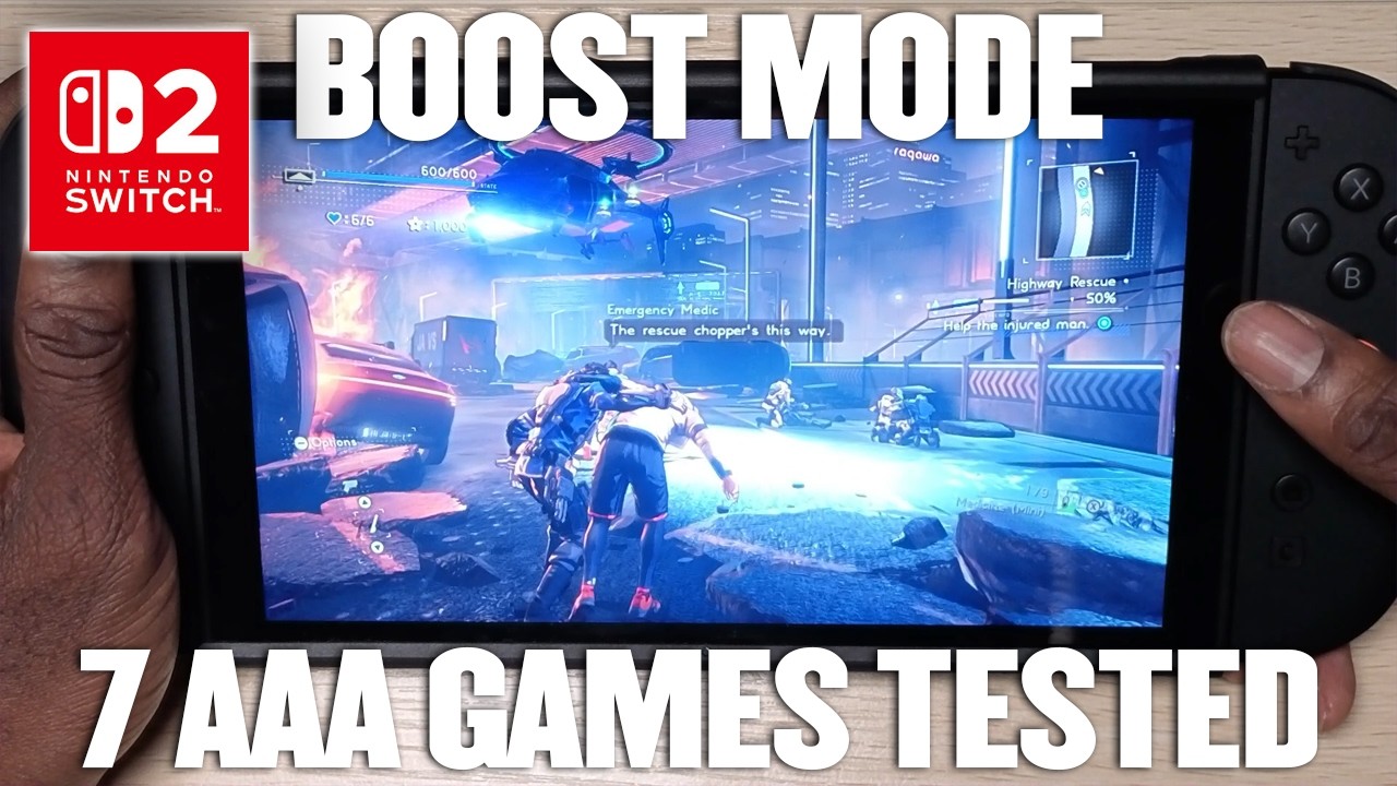 Nintendo Switch 2 BOOST Mode Is A GAME CHANGER! 7 AAA Games Tested ...
