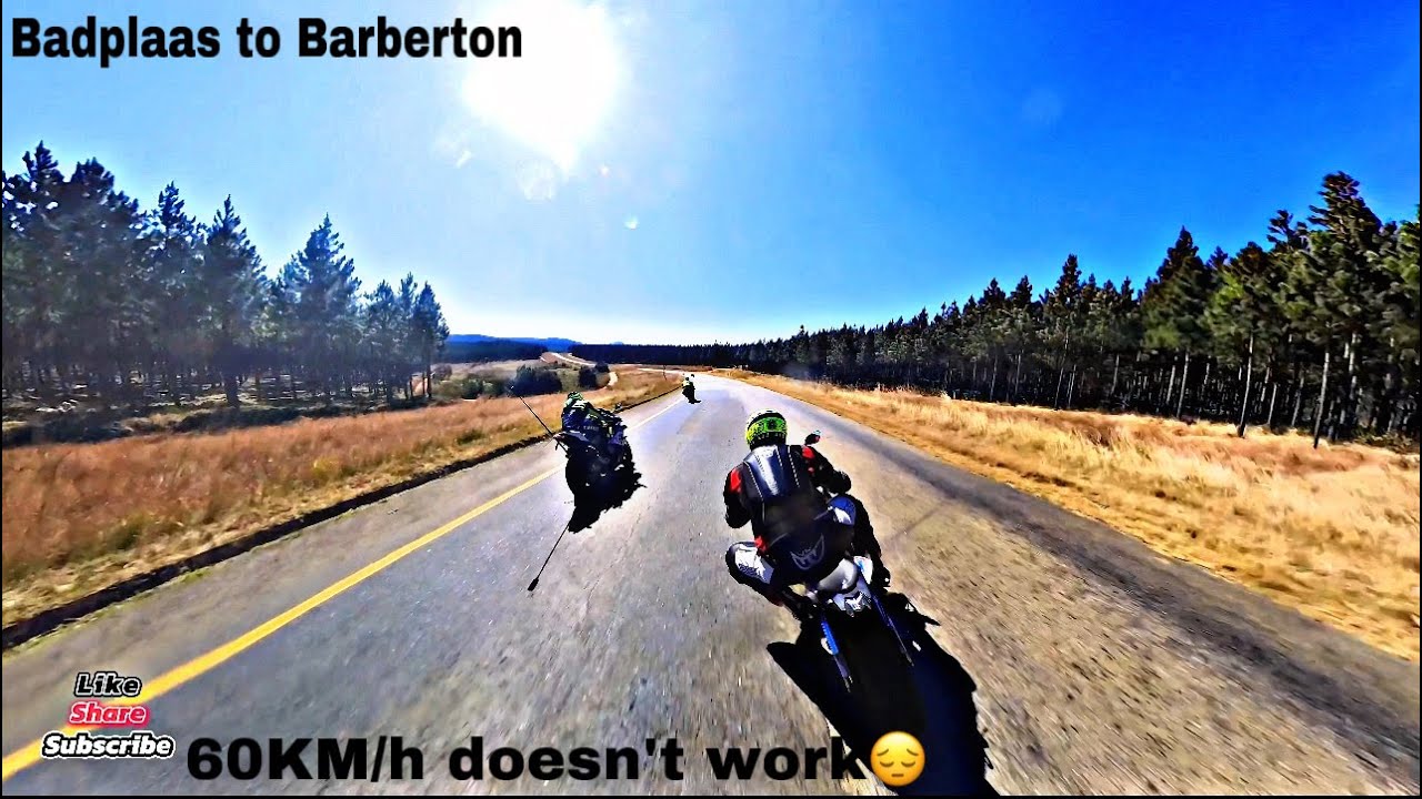 Joy ride, lunch run from Badplaas to Barberton, S1000RR All the way.