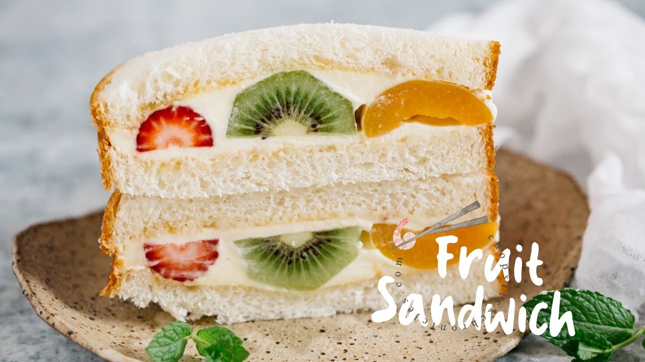 How to make photogenic Japanese Fruit Sandwich !? | Chopstick Chronicles