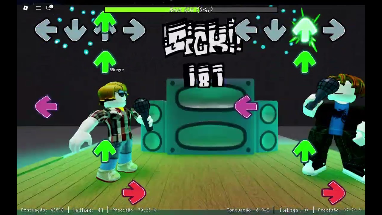 Friday Night Funkin no Roblox!: Nome do jogo ( Basicamente fnf ) ( Parte 2 )