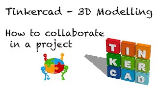 Tinkercad - 3d modelling: how to collaborate in a project