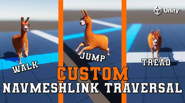 NavMeshLink Custom Animations per Area Type | AI Series Part 17 | Unity Tutorial