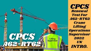 Stress-Free A62 Crane Supervisor Renewal (UK)! Free Prep & 2024 Update