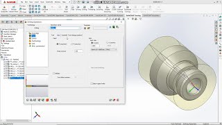 Tutorial training on SolidCAM Turning