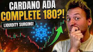 CARDANO ADA - A Complete 180?! Cardano Liquidity Surging! Major DREP Steps Down?