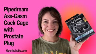 Educational Sex Toy Review - Pipedream Ass-Gasm Cock Blocker Cage with Prostate Plug and Vibration