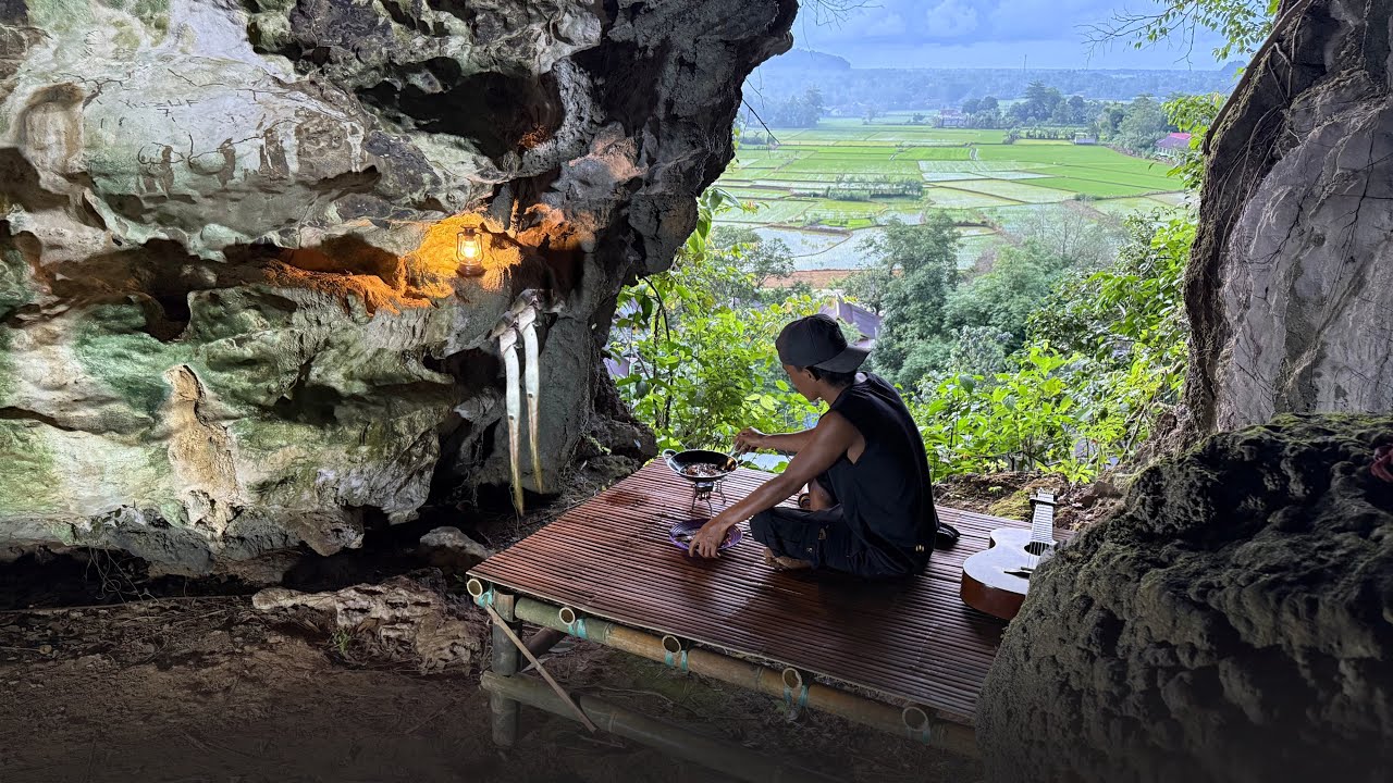4 hari berpetualang seru, memancing sidat dan bermalam di dalam gua setinggi 100 meter 