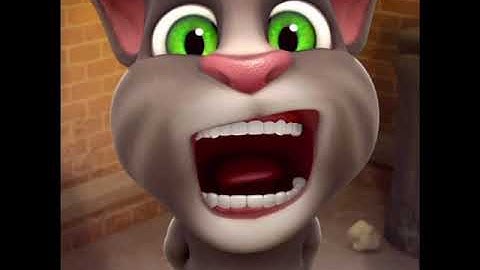 توم المتكلم يقرا سورة الفاتحة😃😁🥳بمناسبة عيد الفطر🕋