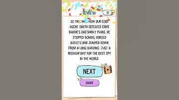 Agent Smith Level 20 That