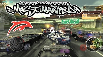 FINAL PURSUIT!! NFS Most Wanted Dolphin Emulator (Android) Gameplay + Settings